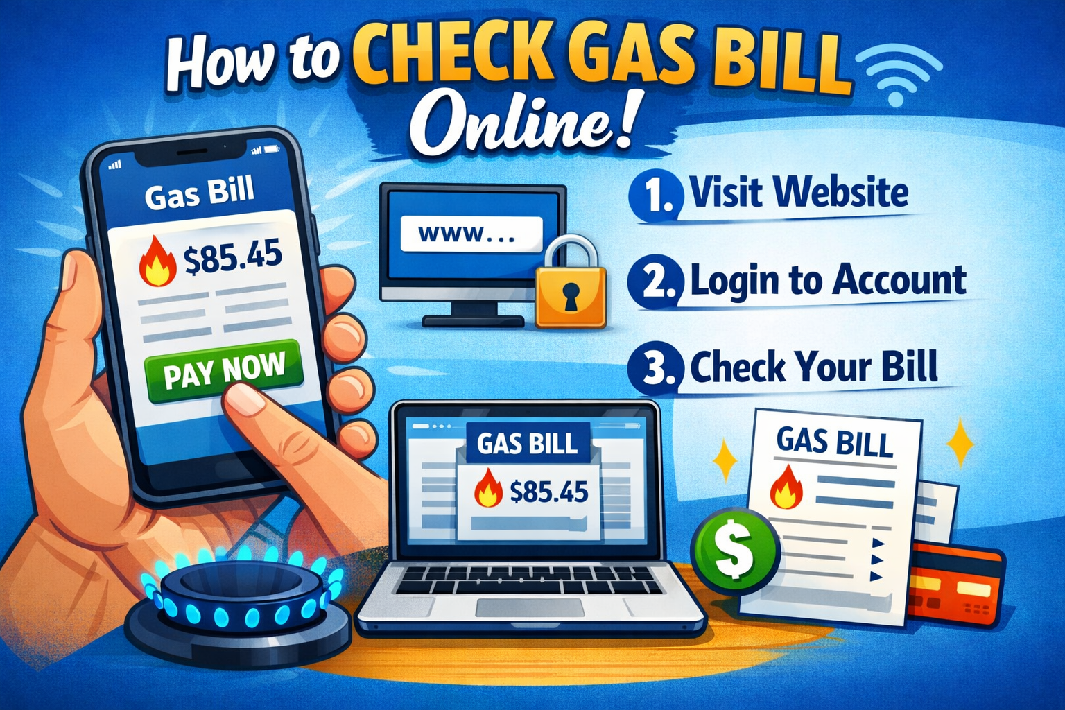 Sui Gas Bill Check Online